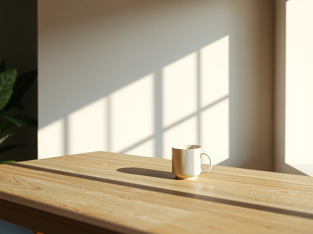 Espace épuré et lumineux